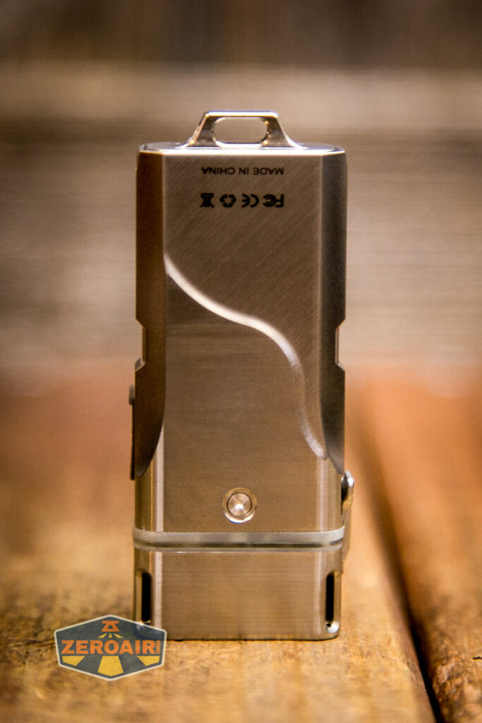 RovyVon Angel Eyes E4Ti flashlight showing all sides