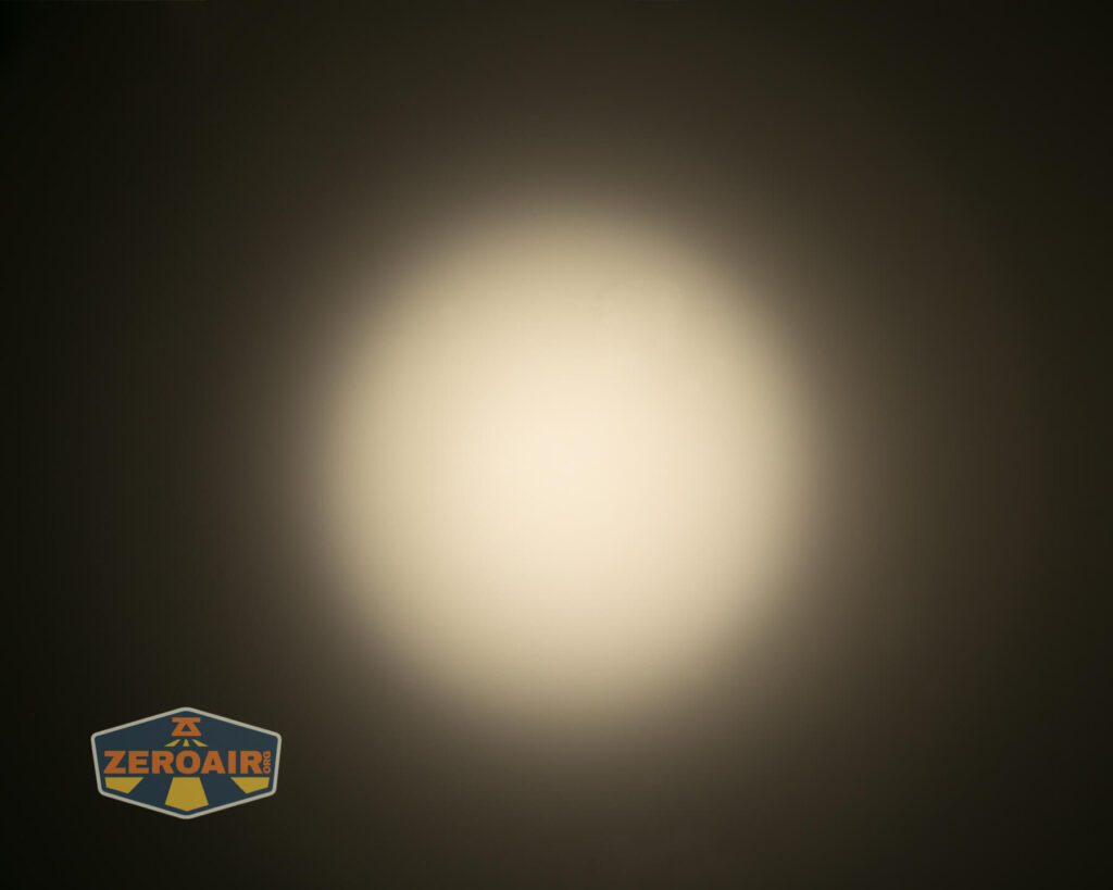 beamshots on ceiling