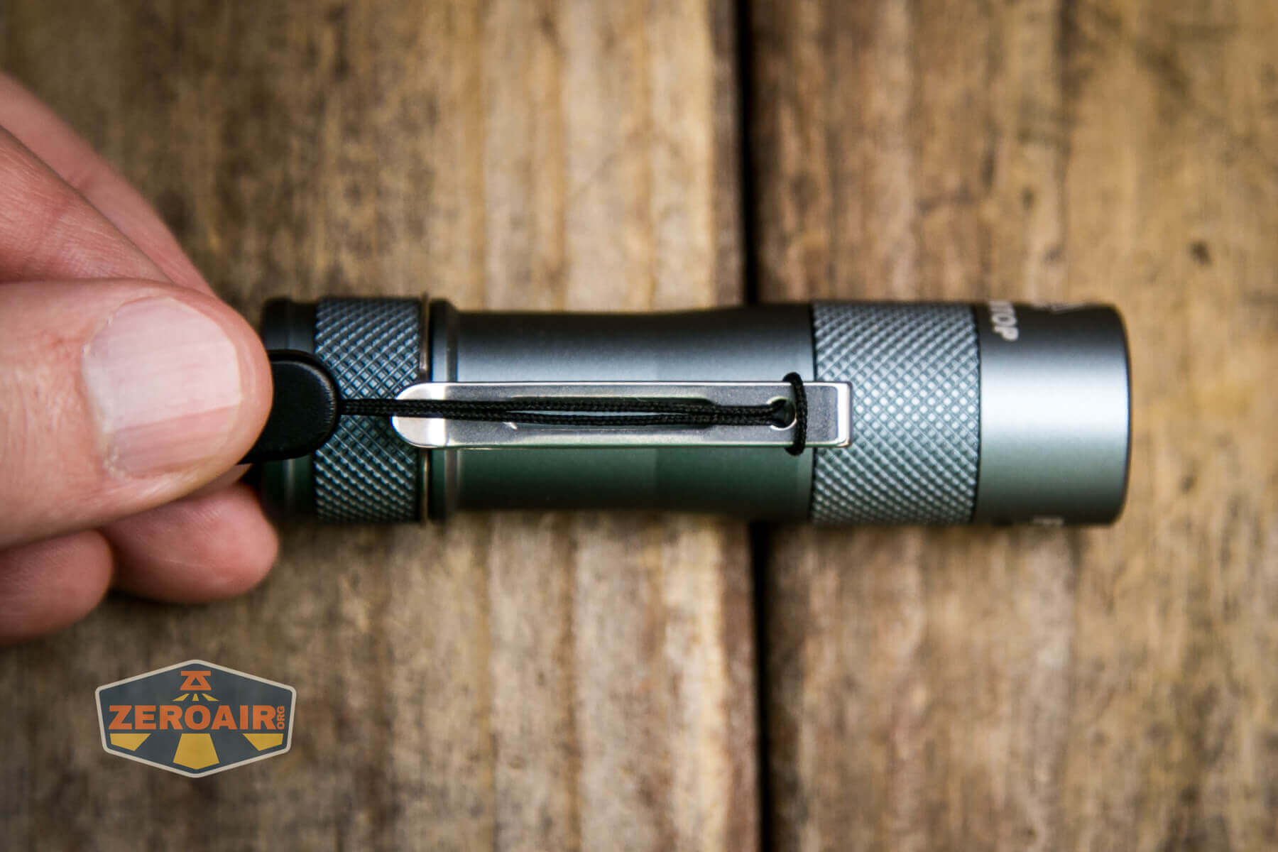 Lumintop FW1AA flashlight lanyard