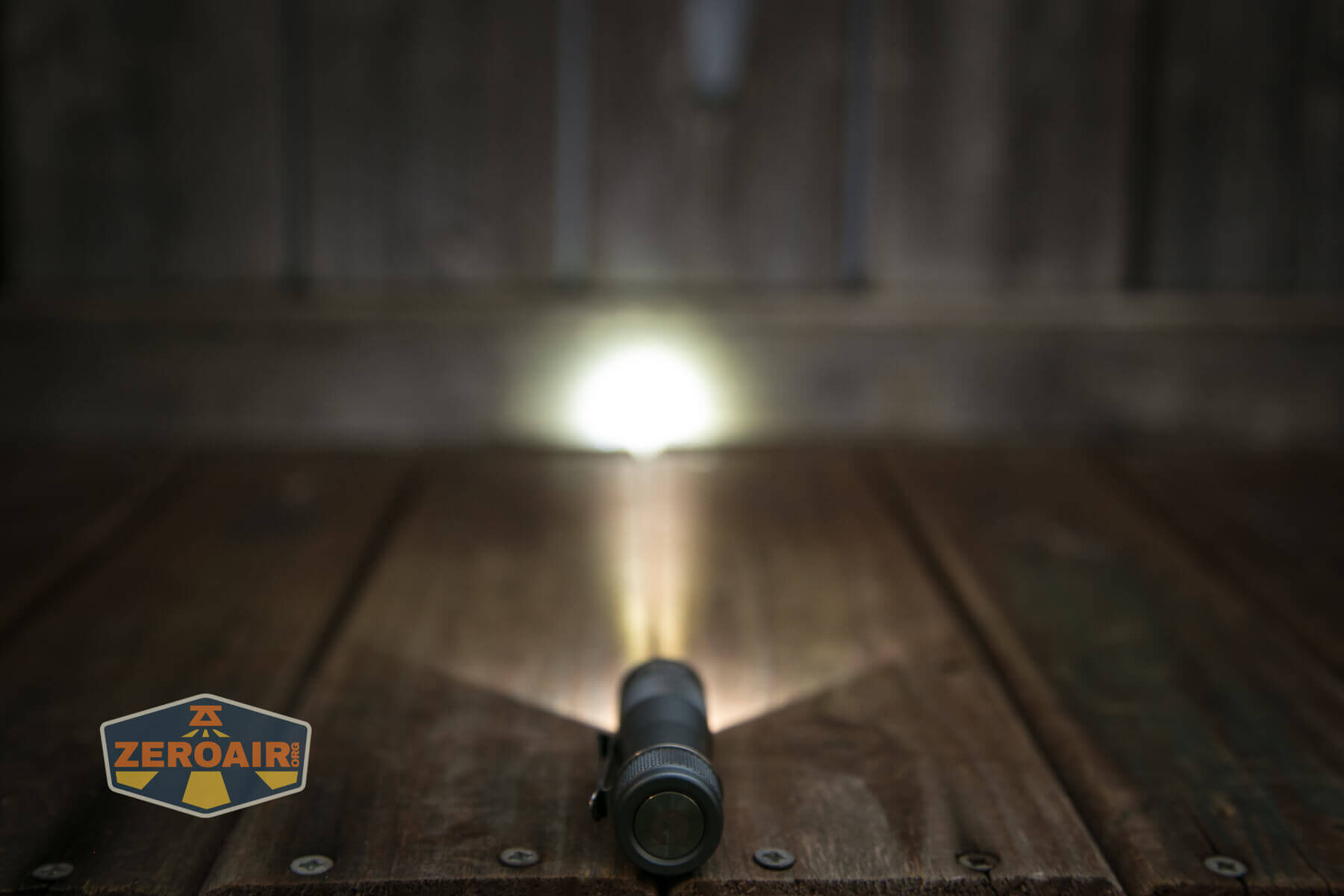 Lumintop FW1AA flashlight emitter on