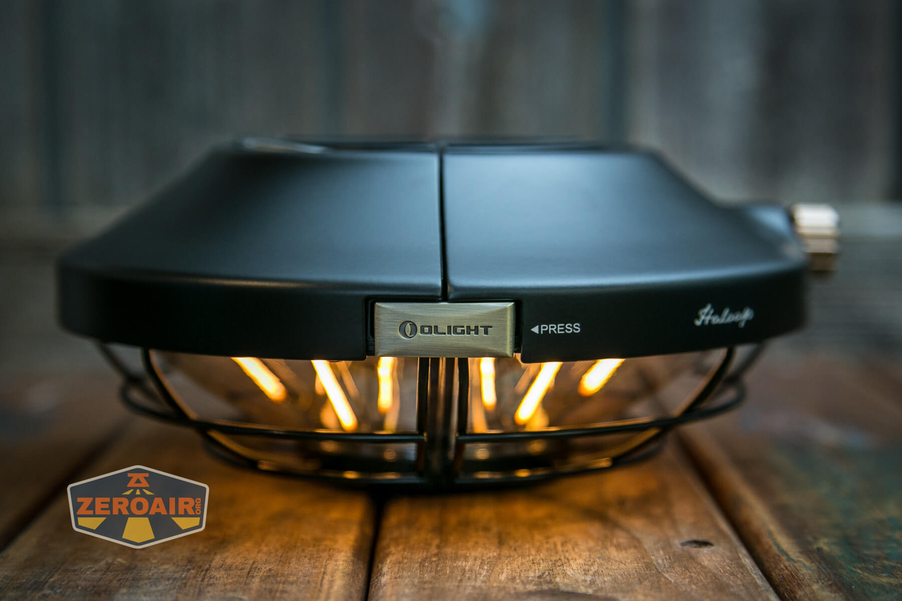 Olight Haloop camping lantern latch