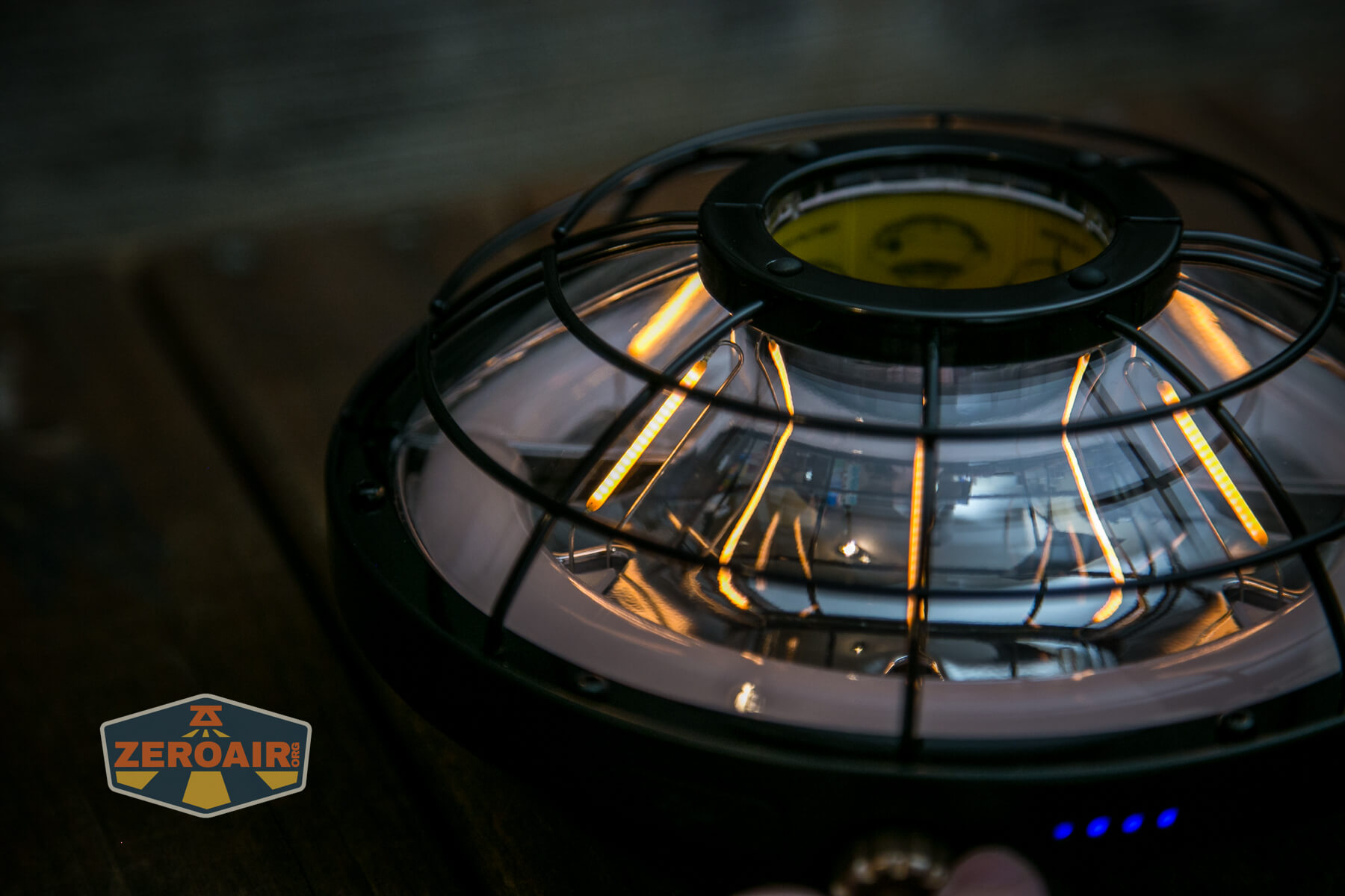 Olight Haloop camping lantern emitters