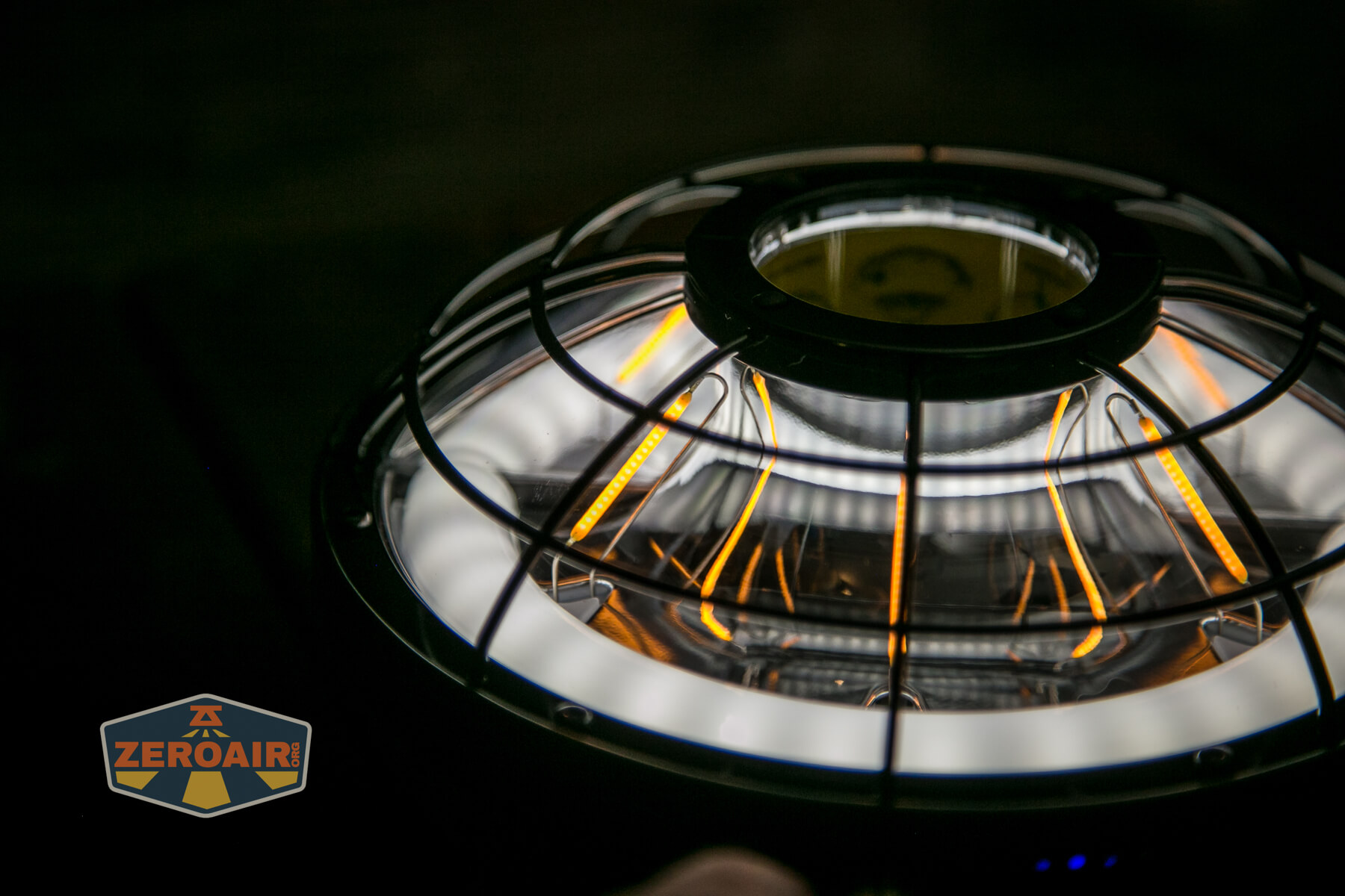 Olight Haloop camping lantern emitters