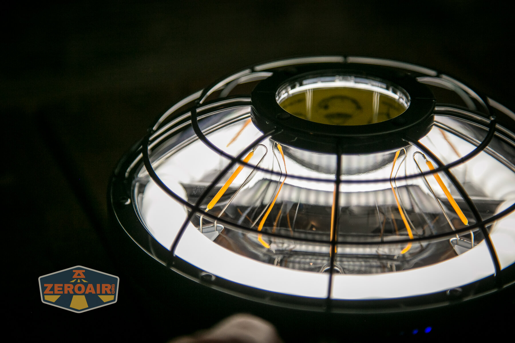 Olight Haloop camping lantern emitters