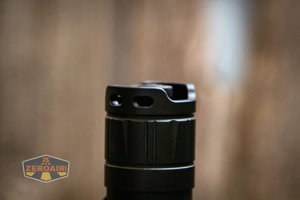 Cyansky K3 V2 flashlight lanyard holes