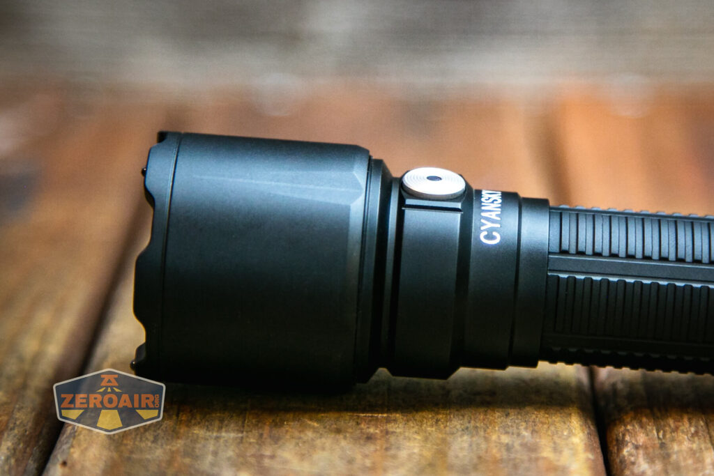 Cyansky K3 V2 flashlight e-switch