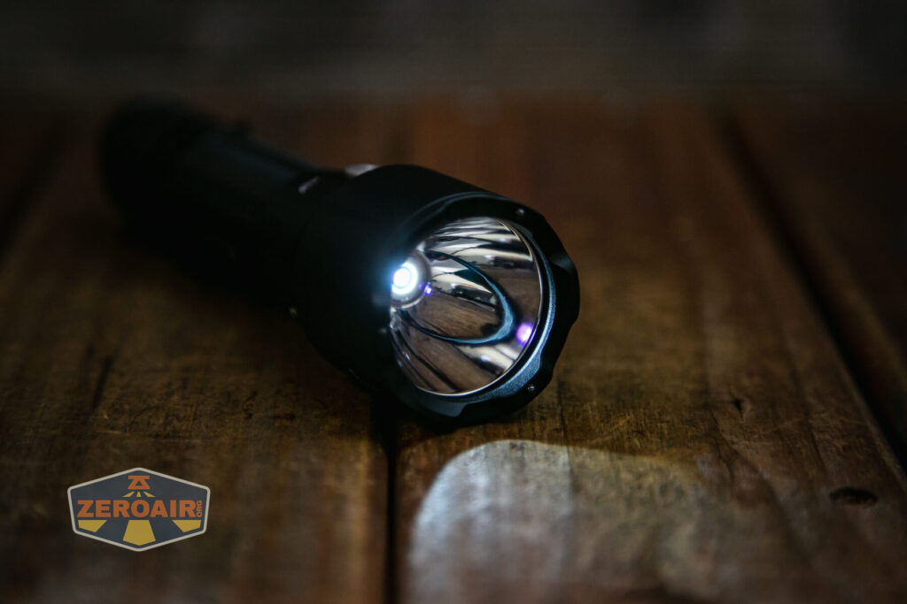 Cyansky K3 V2 flashlight emitter on