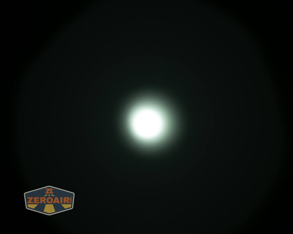 beamshots on ceiling