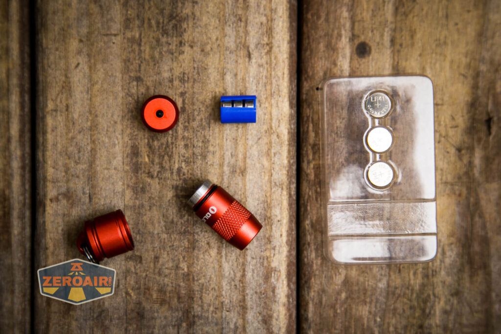 Olight iMini Keychain Flashlight what's included