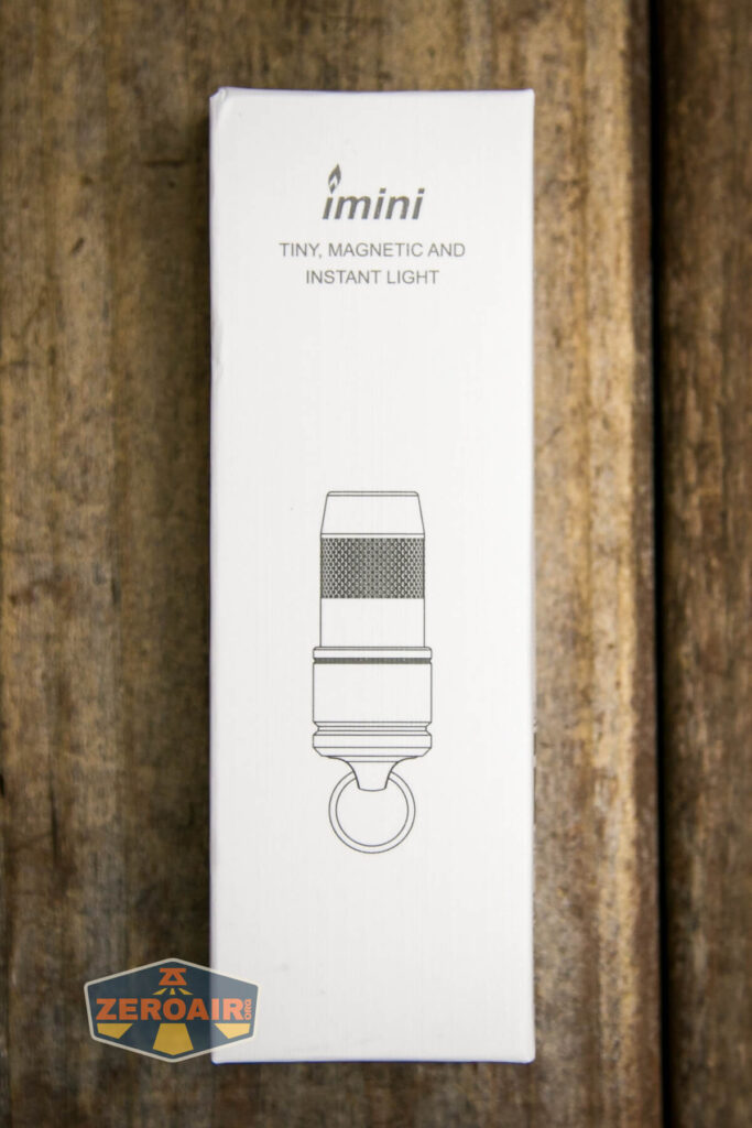 Olight iMini Keychain flashlight box