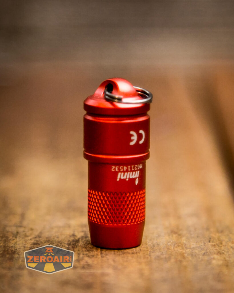 Olight iMini Keychain flashlight showing all sides