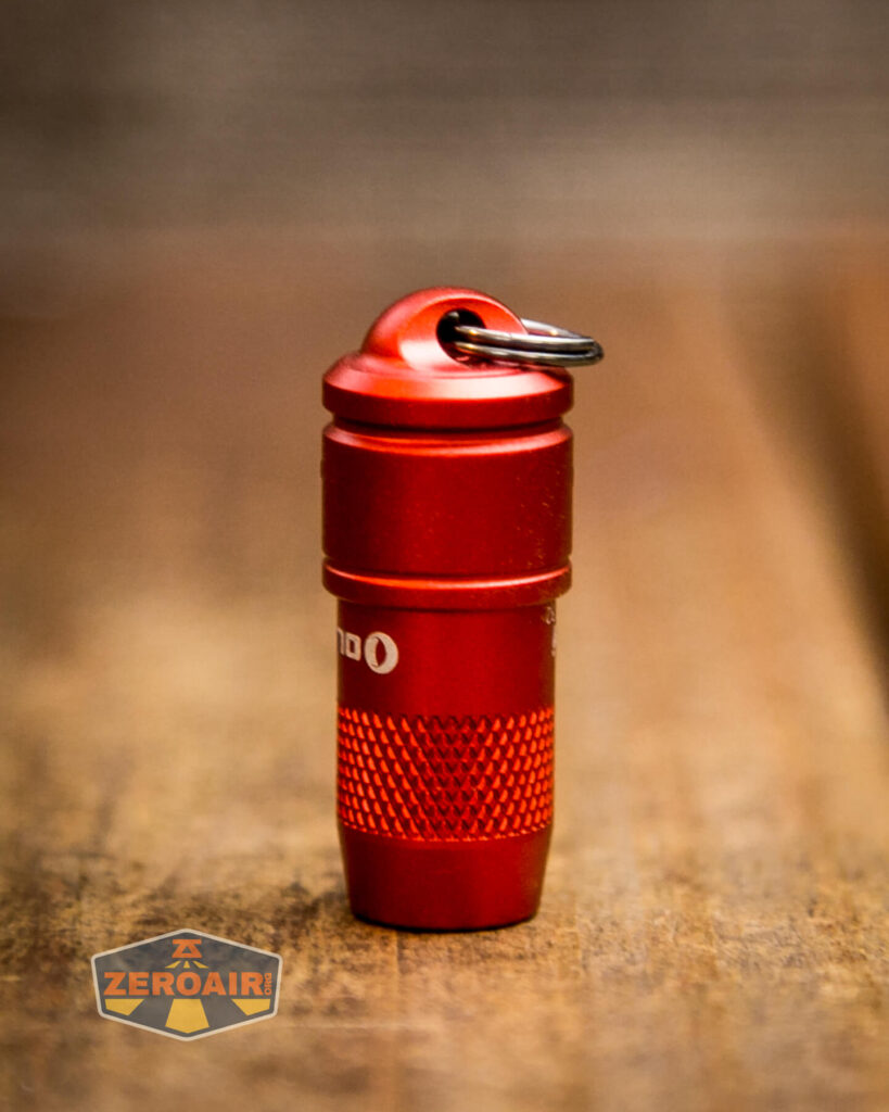 Olight iMini Keychain flashlight showing all sides