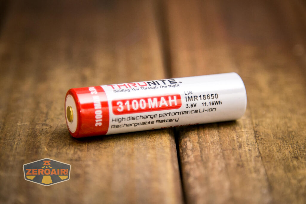 Thrunite BSS V5 flashlight included 18650