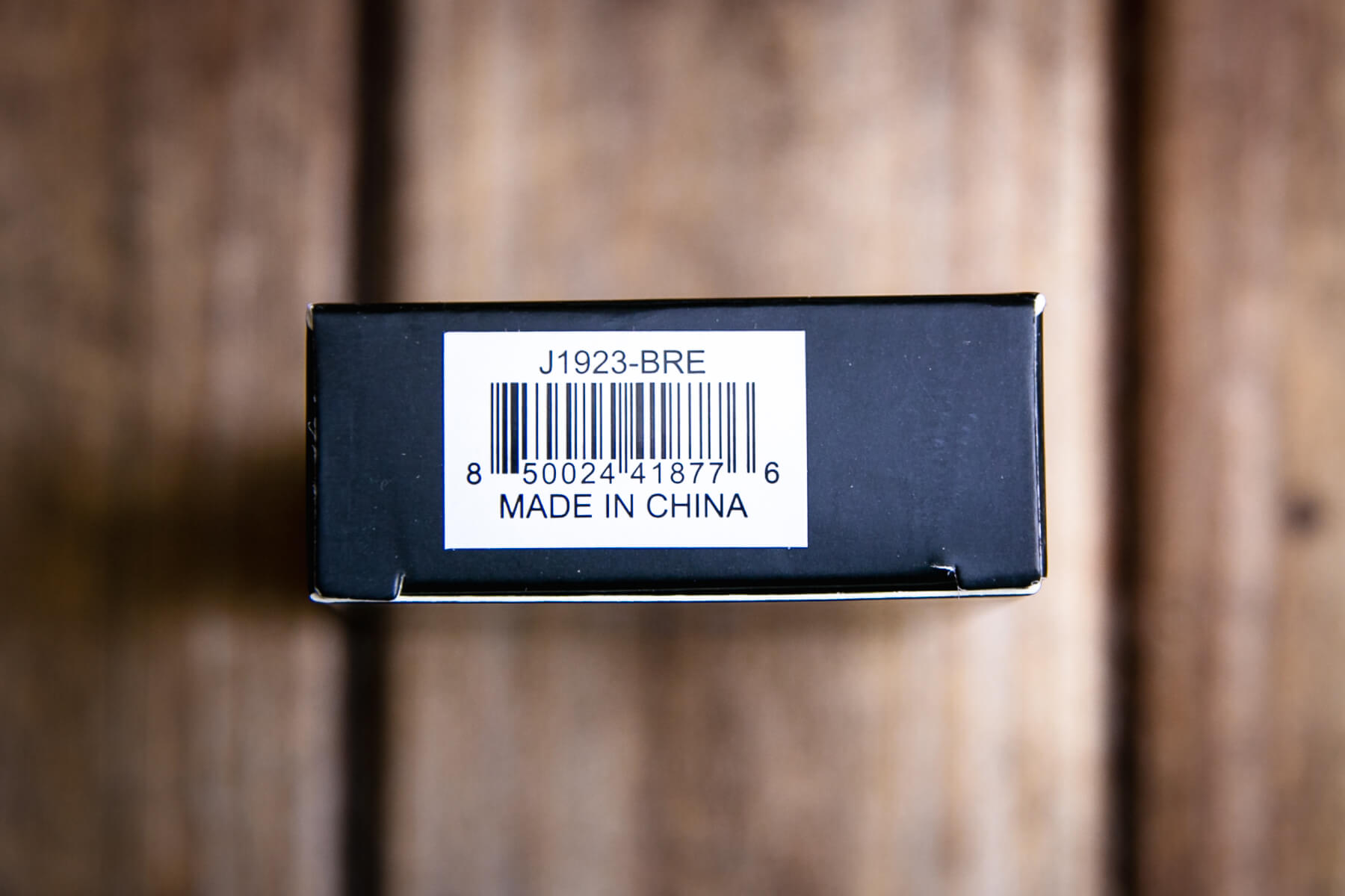 CJRB Caldera G10 knife box