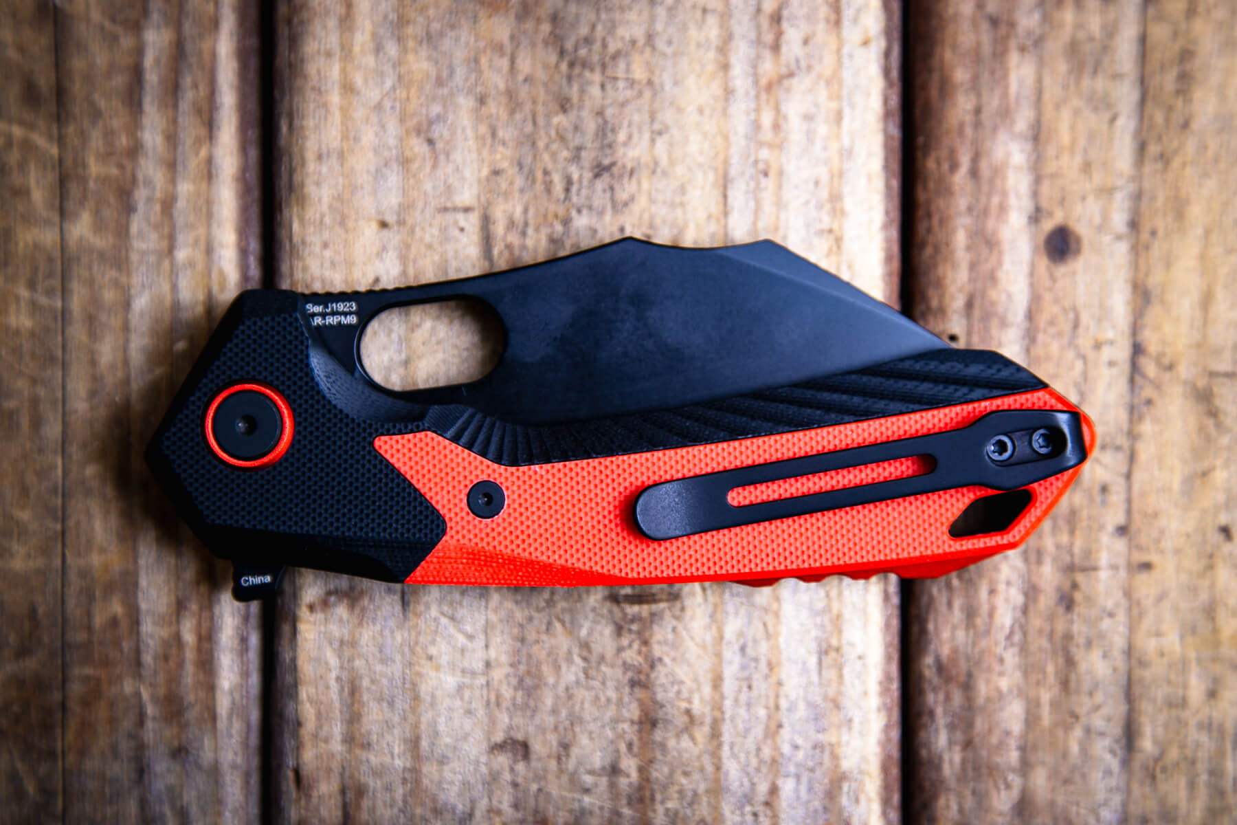 CJRB Caldera G10 knife