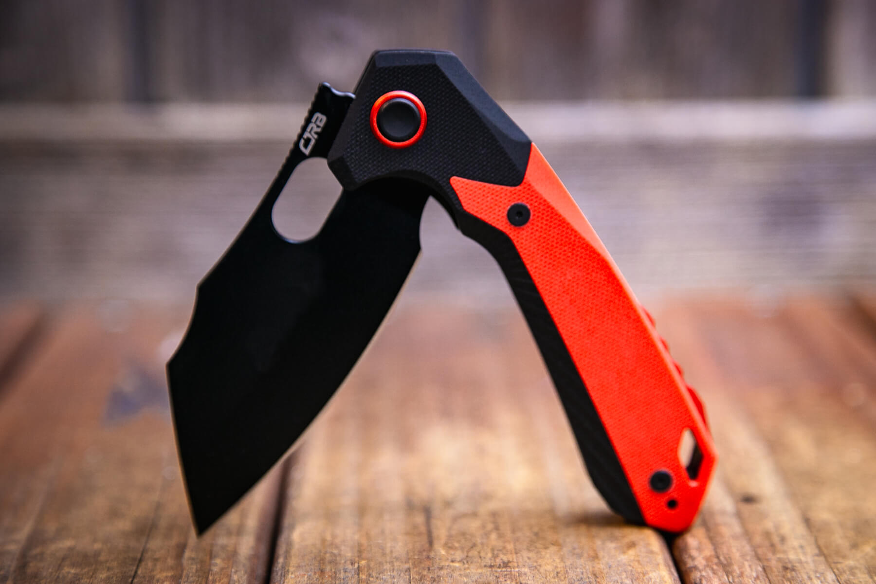 CJRB Caldera G10 knife beefy blade