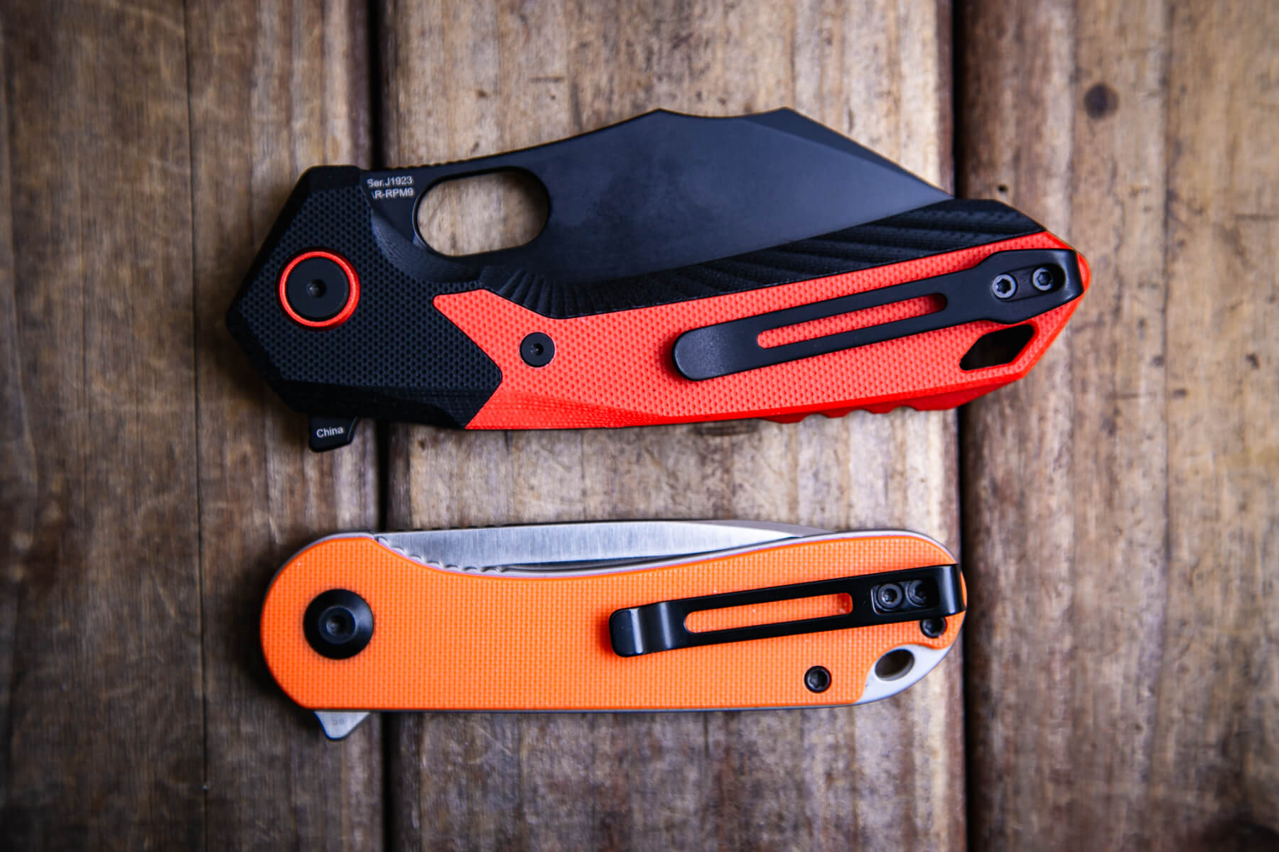 CJRB Caldera G10 knife with civivi elementum