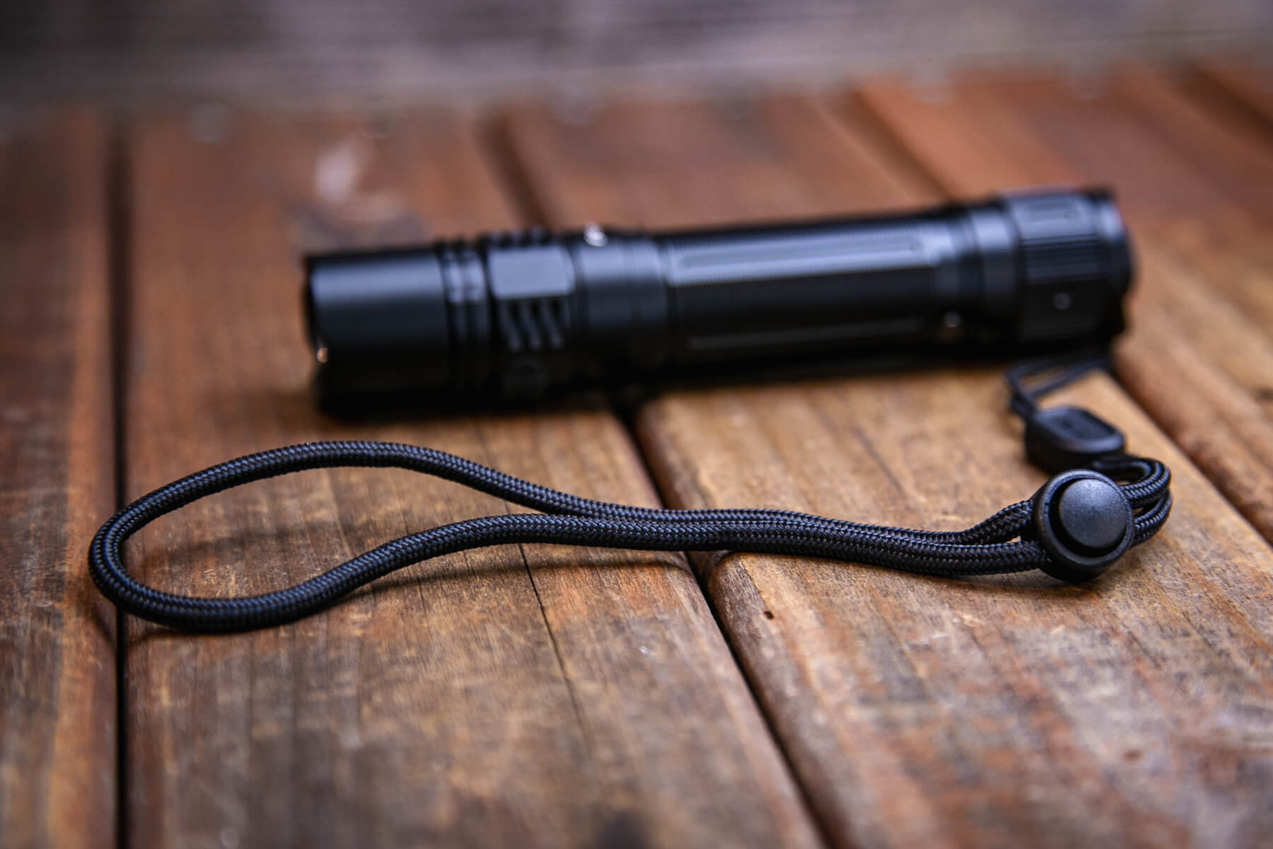 Fenix PD36R Pro rechargeable flashlight lanyard
