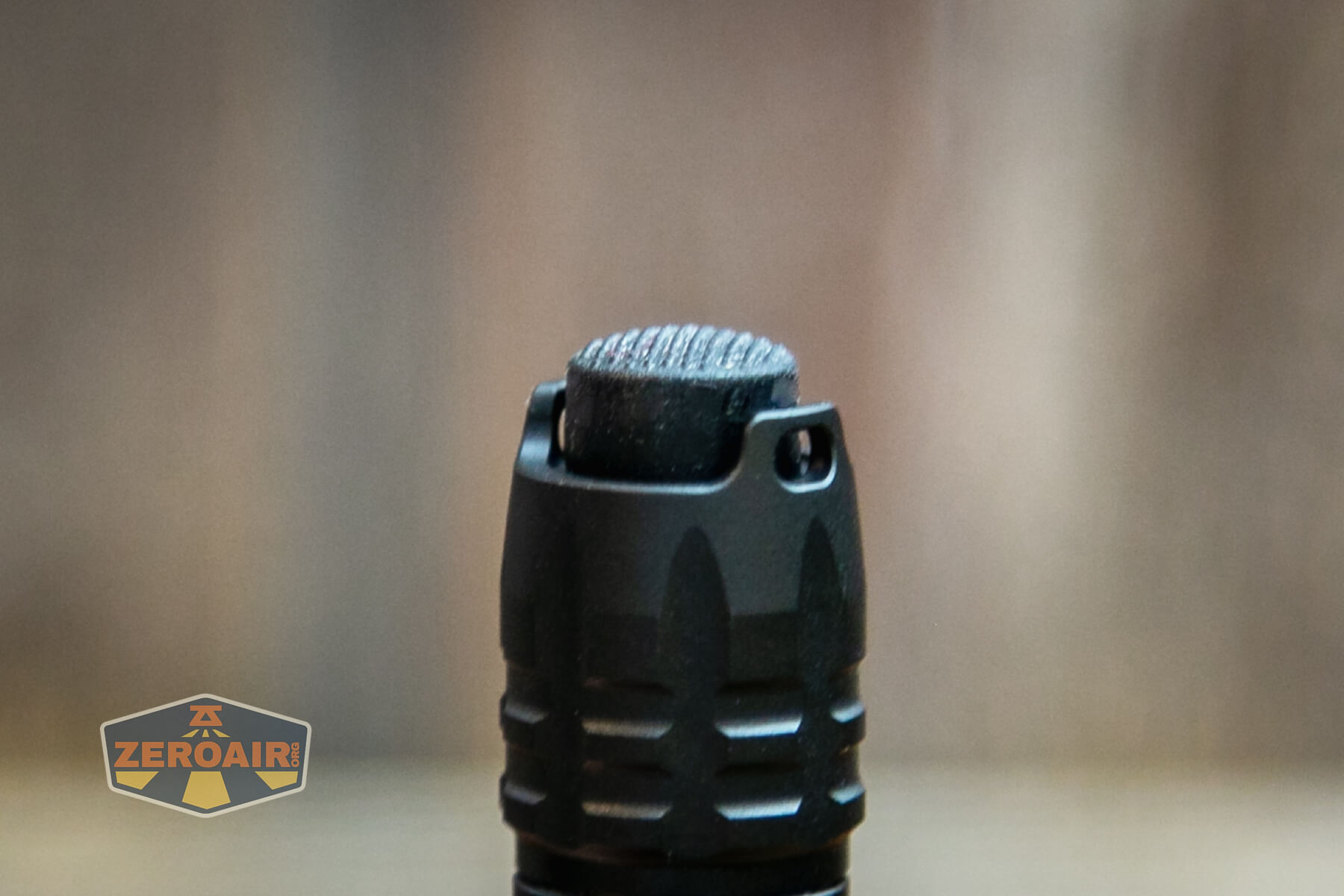 Lumintop PK27 flashlight tail switch profile