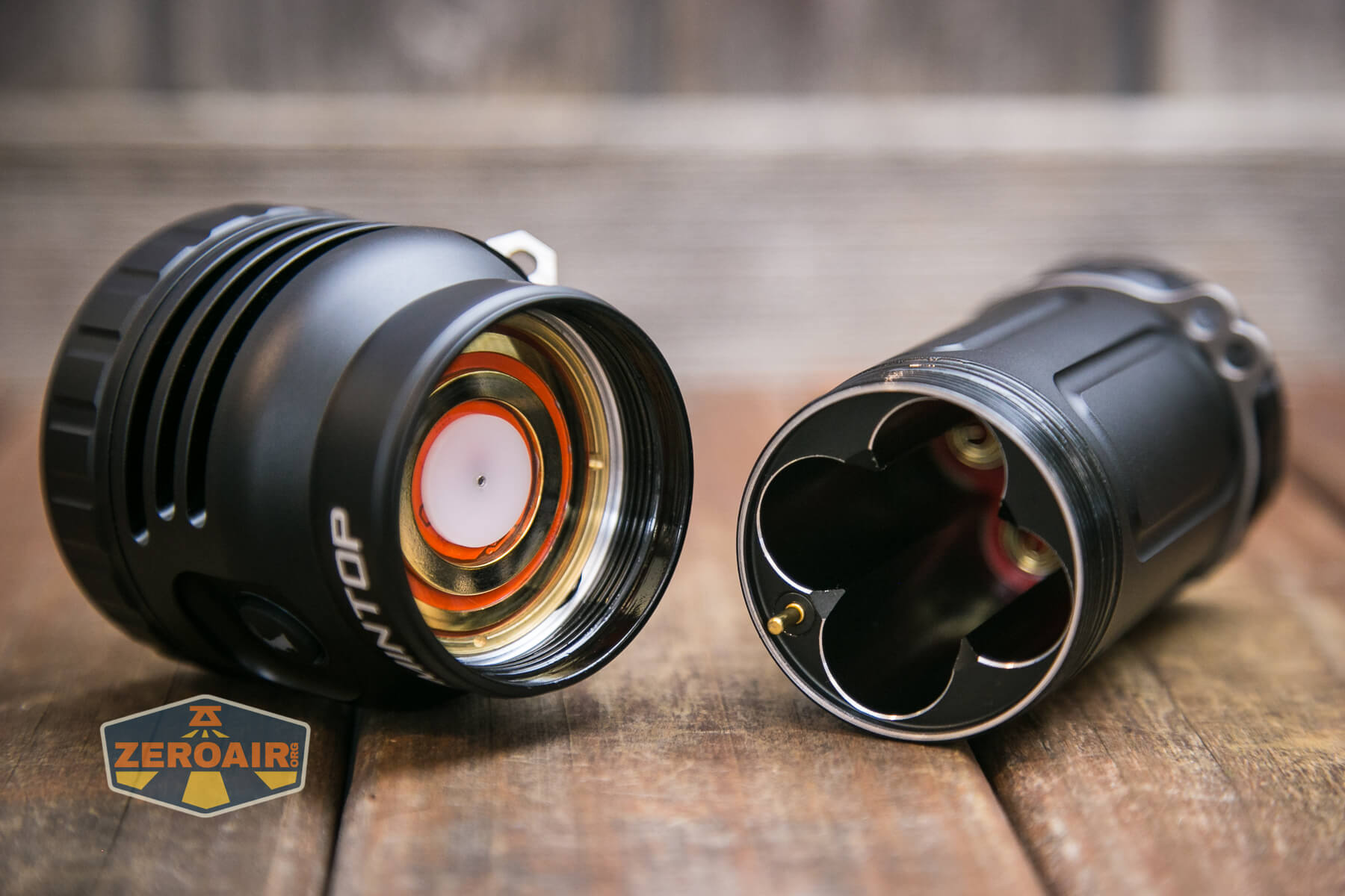 Lumintop Thor Pro LEP and LED flashlight cell holder
