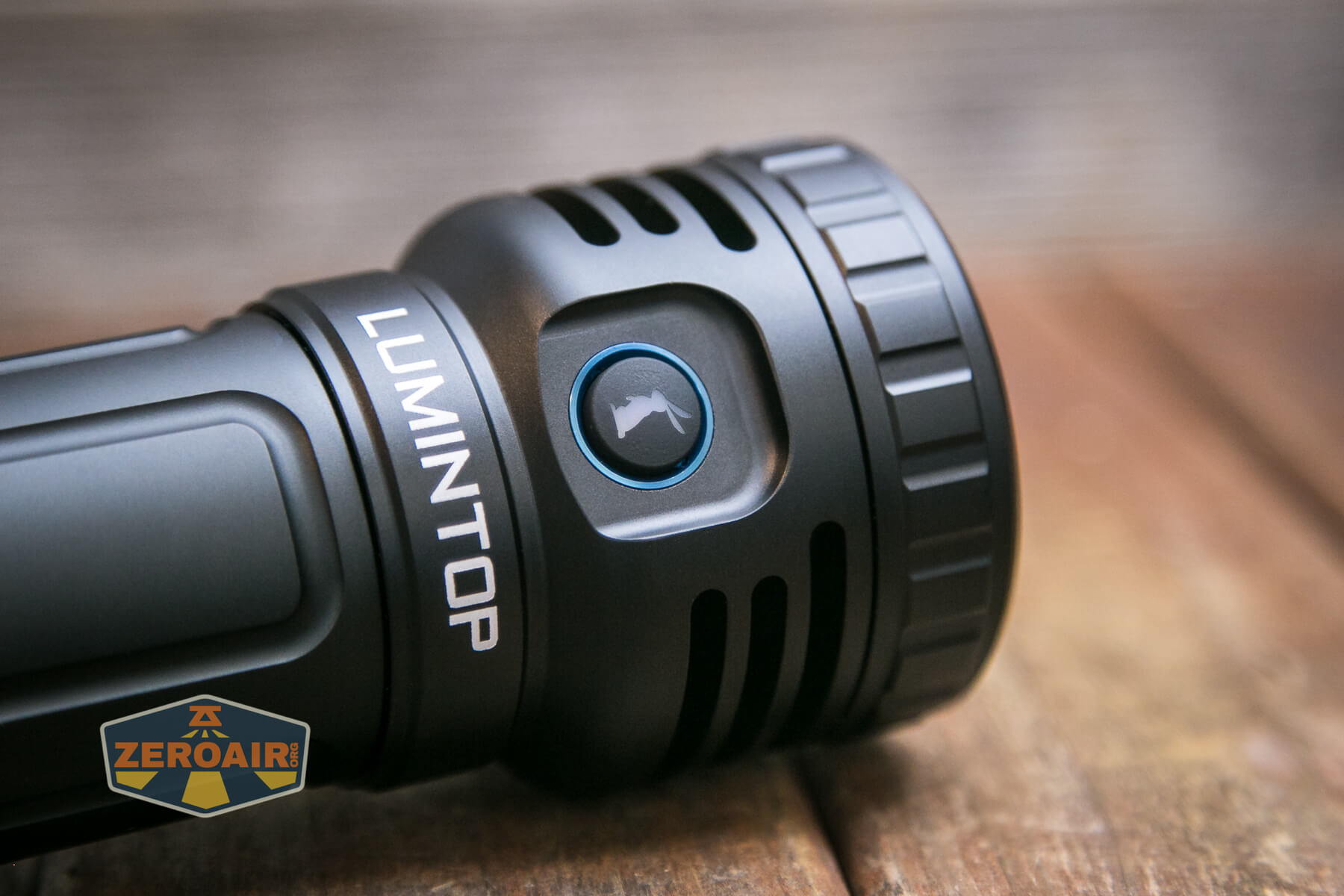 Lumintop Thor Pro LEP and LED flashlight e-switch