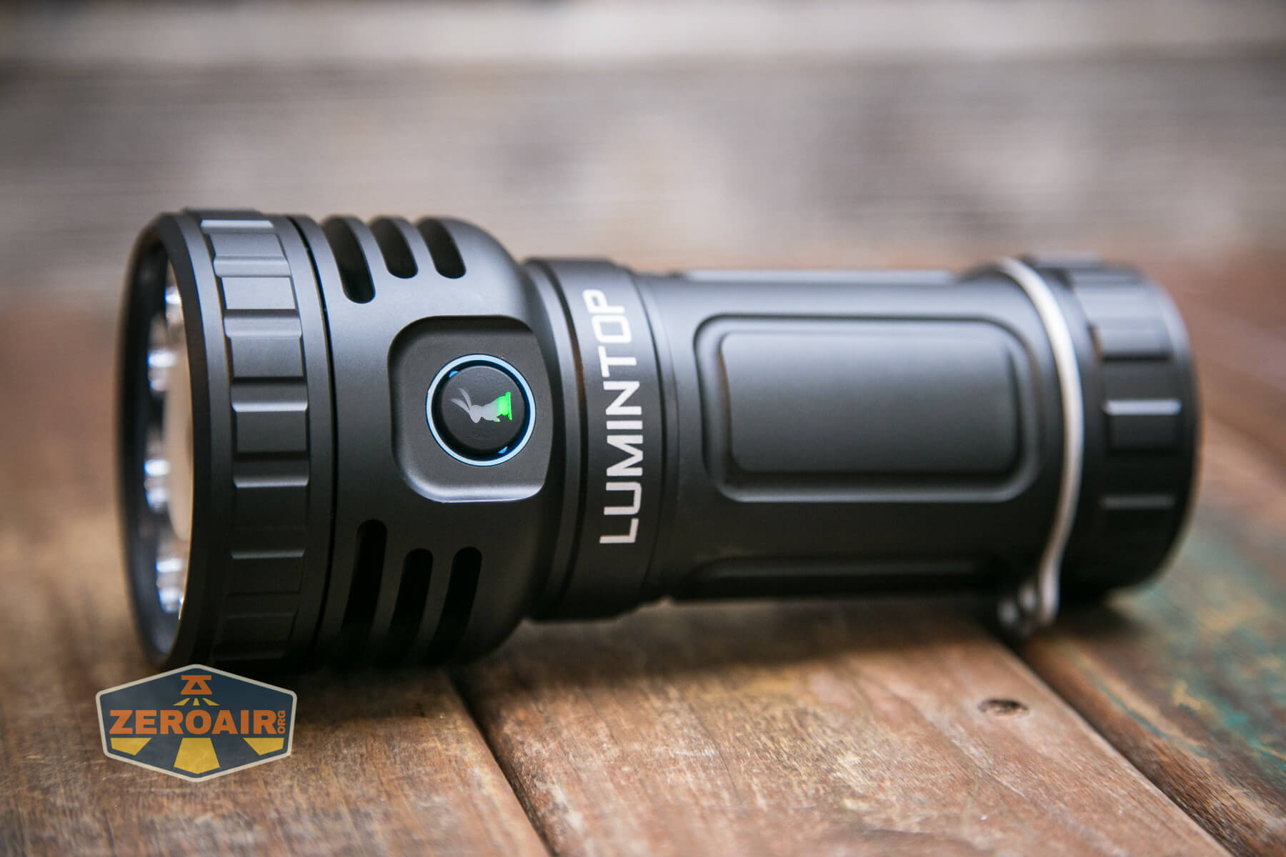 Lumintop Thor Pro LEP and LED flashlight e-switch led