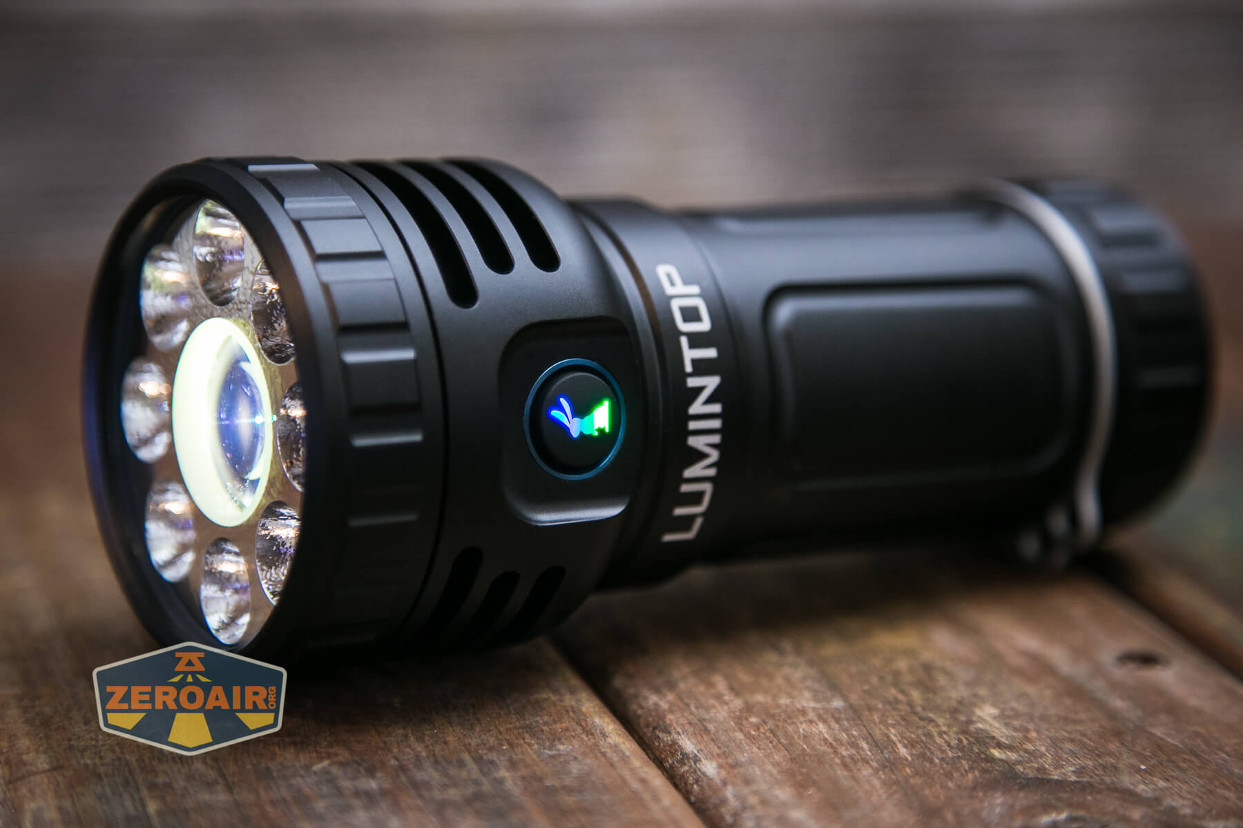 Lumintop Thor Pro LEP and LED flashlight e-switch led