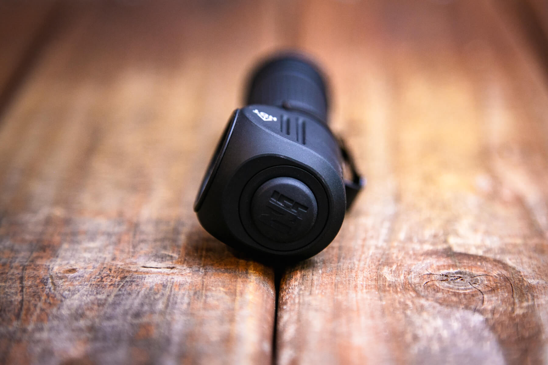Nextorch P10 right angle flashlight head switch
