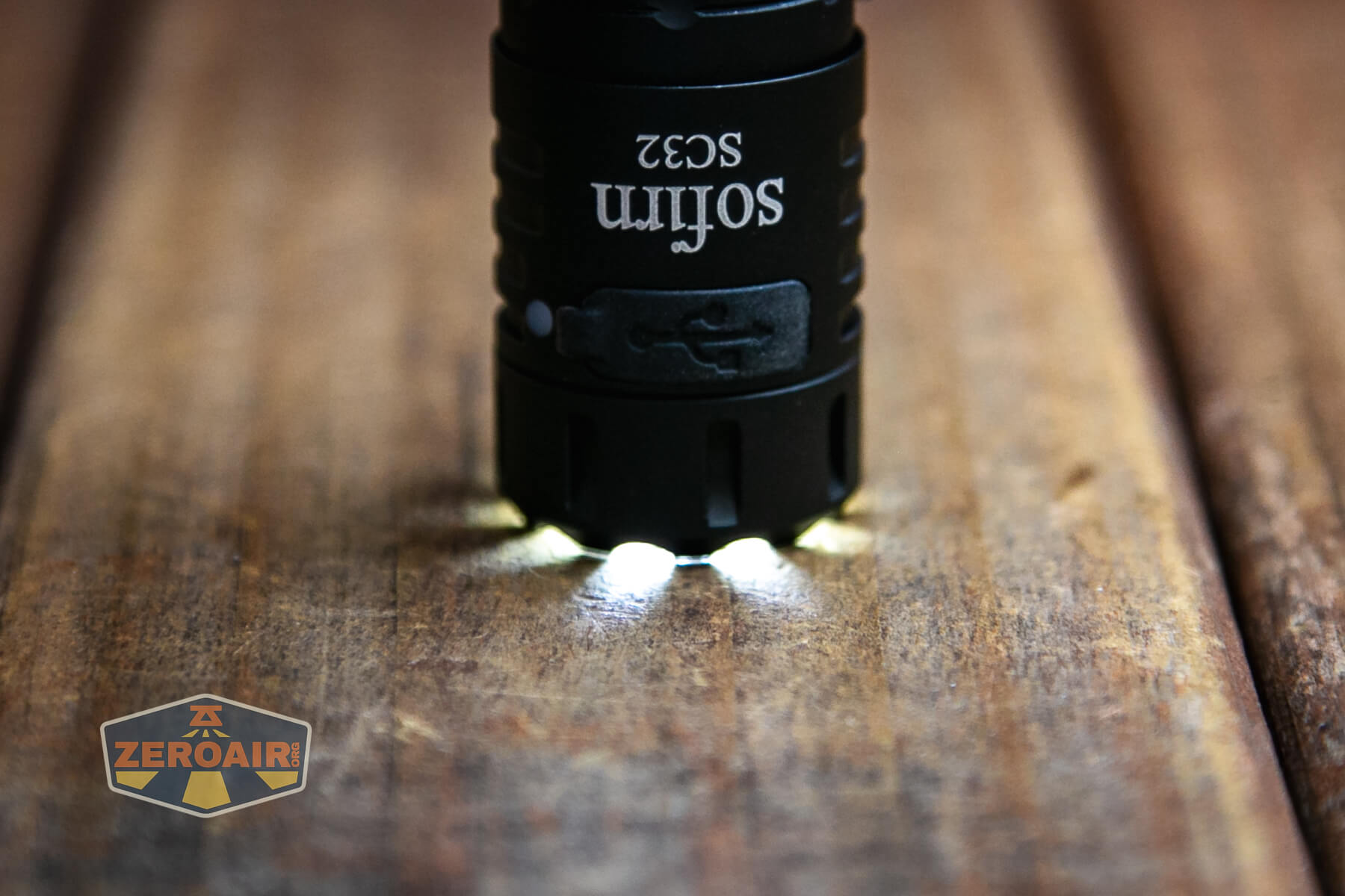 Sofirn SC32 Mini Tactical flashlight toothy bezel