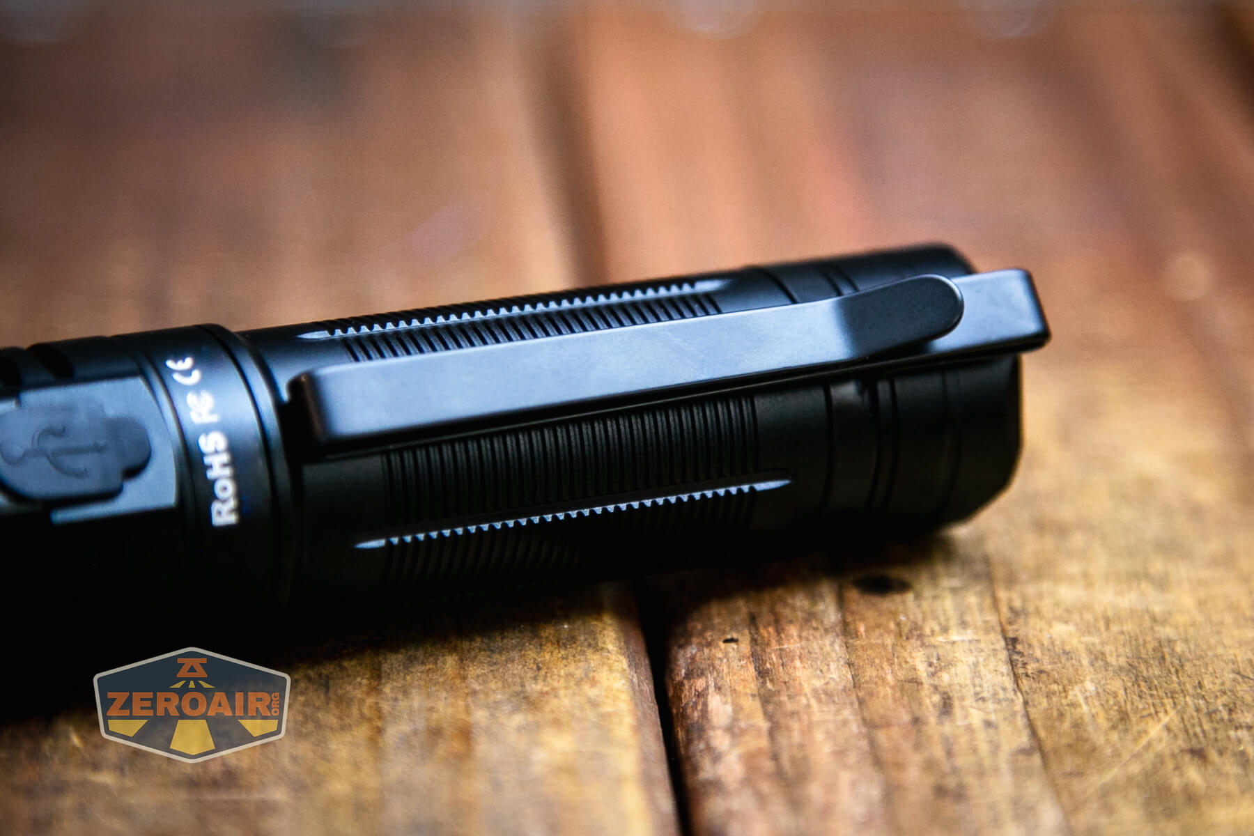 Thrunite T3 thrower flashlight pocket clip