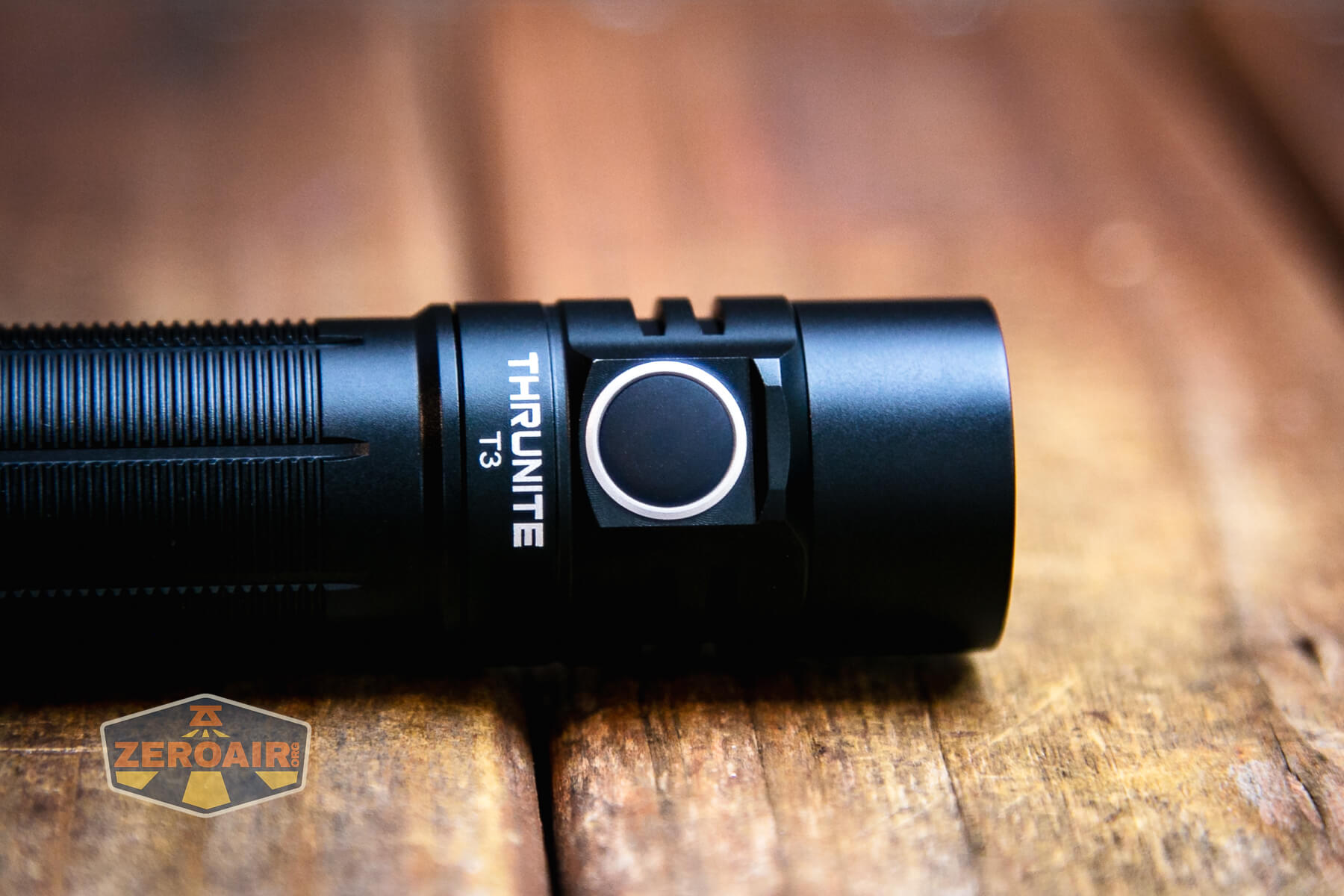 Thrunite T3 thrower flashlight e-switch