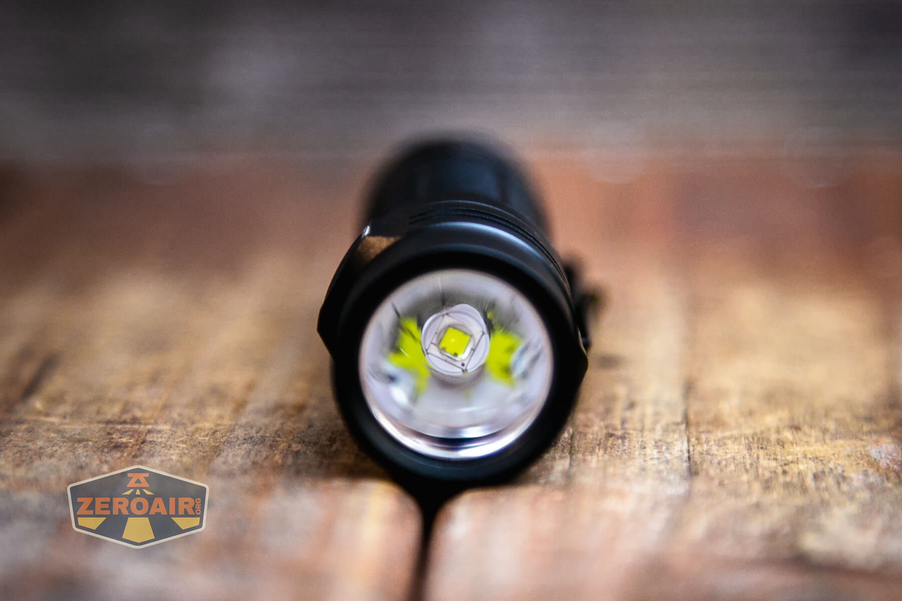 Thrunite T3 thrower flashlight emitter and reflector