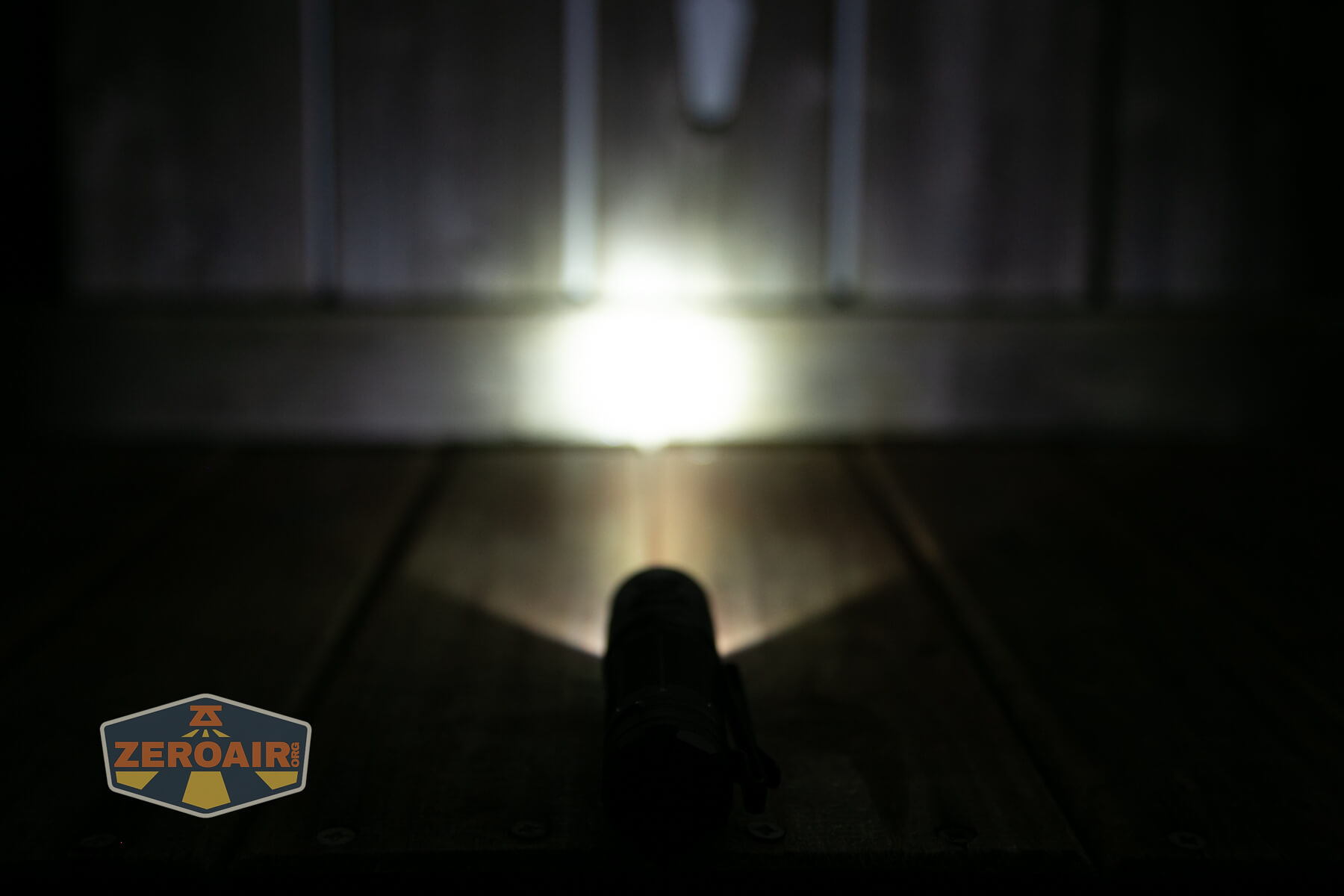 Thrunite T3 thrower flashlight on
