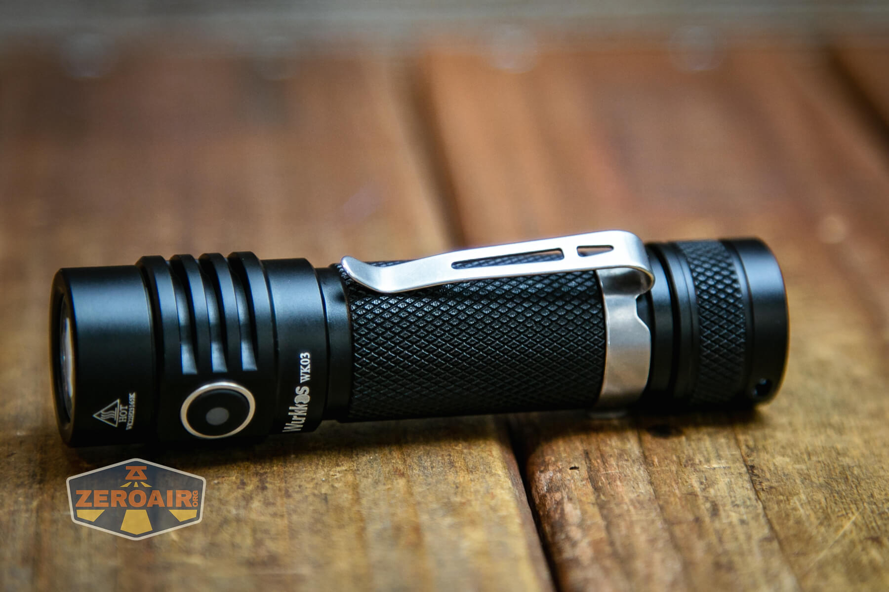 Wurkkos WK03 flashlight pocket clip