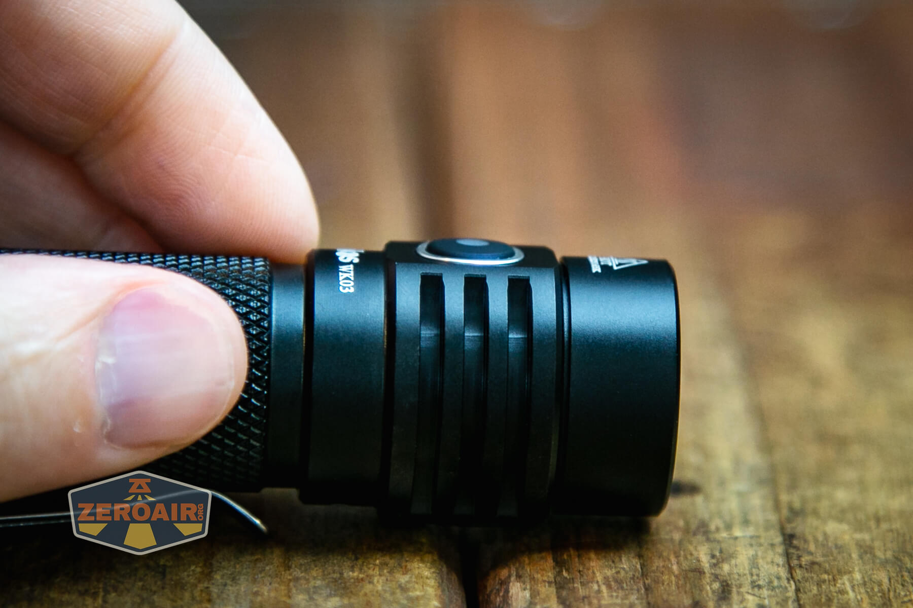 Wurkkos WK03 flashlight e-switch profile