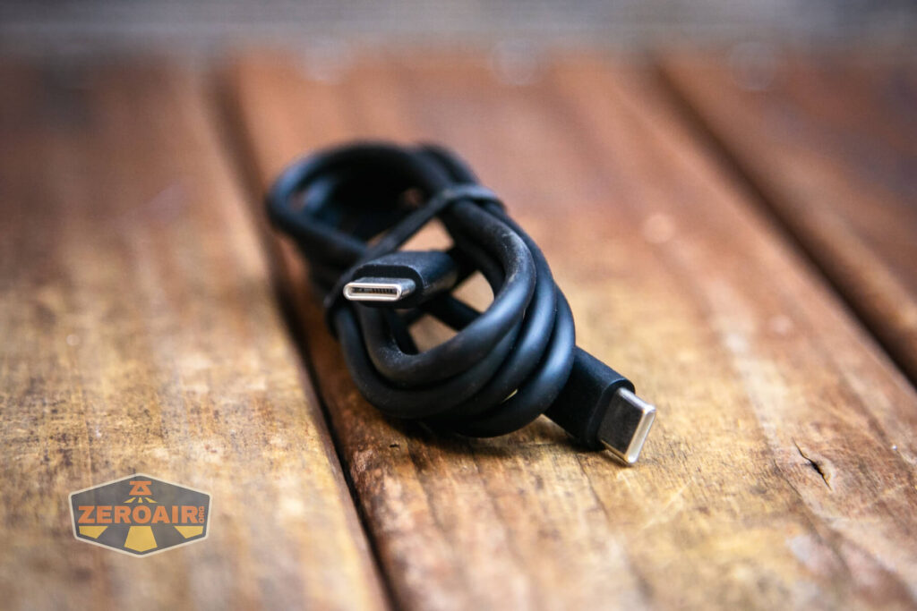 Acebeam X75 brightest powerbank flashlight charging cable