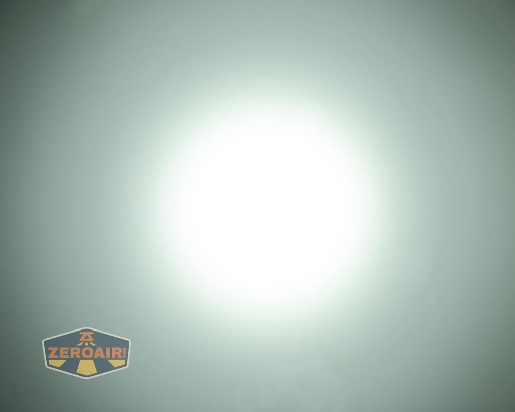 beamshots on ceiling