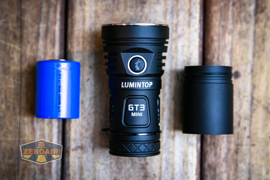 Lumintop GT3 Mini Flashlight what's included