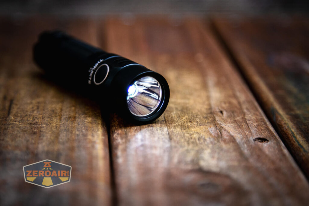 Thrunite T3 thrower flashlight smooth reflector