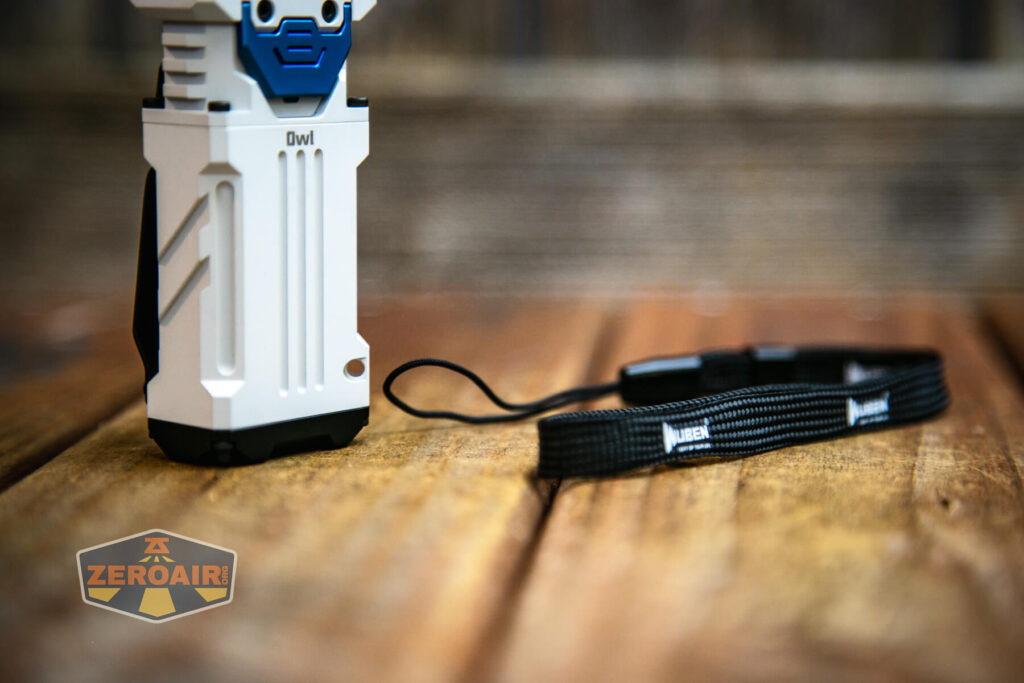 Wuben X-2 Owl flashlight lanyard