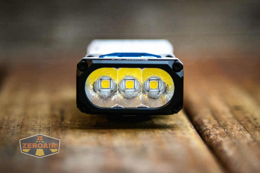 Wuben X-2 Owl flashlight emitters