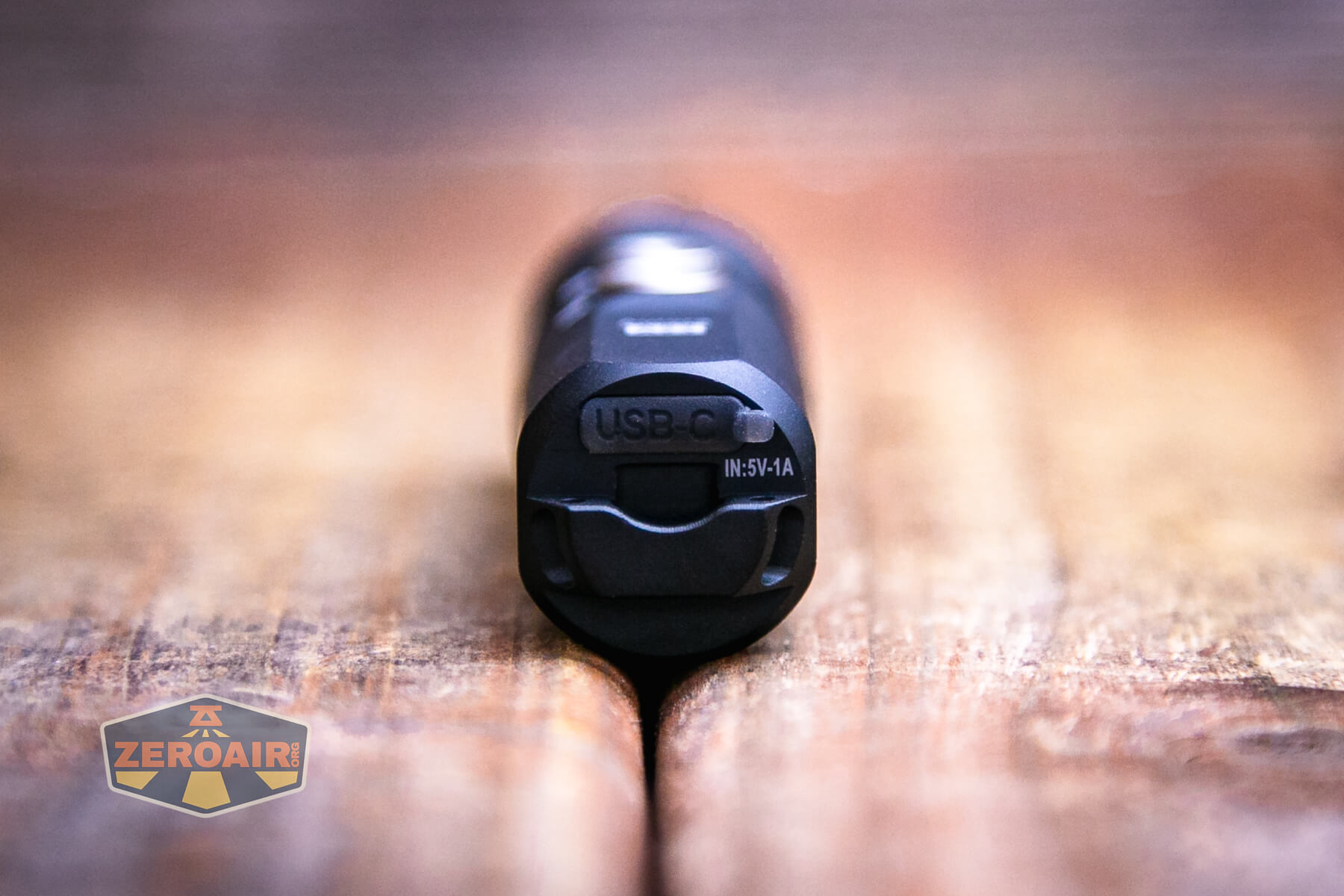 RovyVon Aurora A23 Gen 2 flashlight tail end