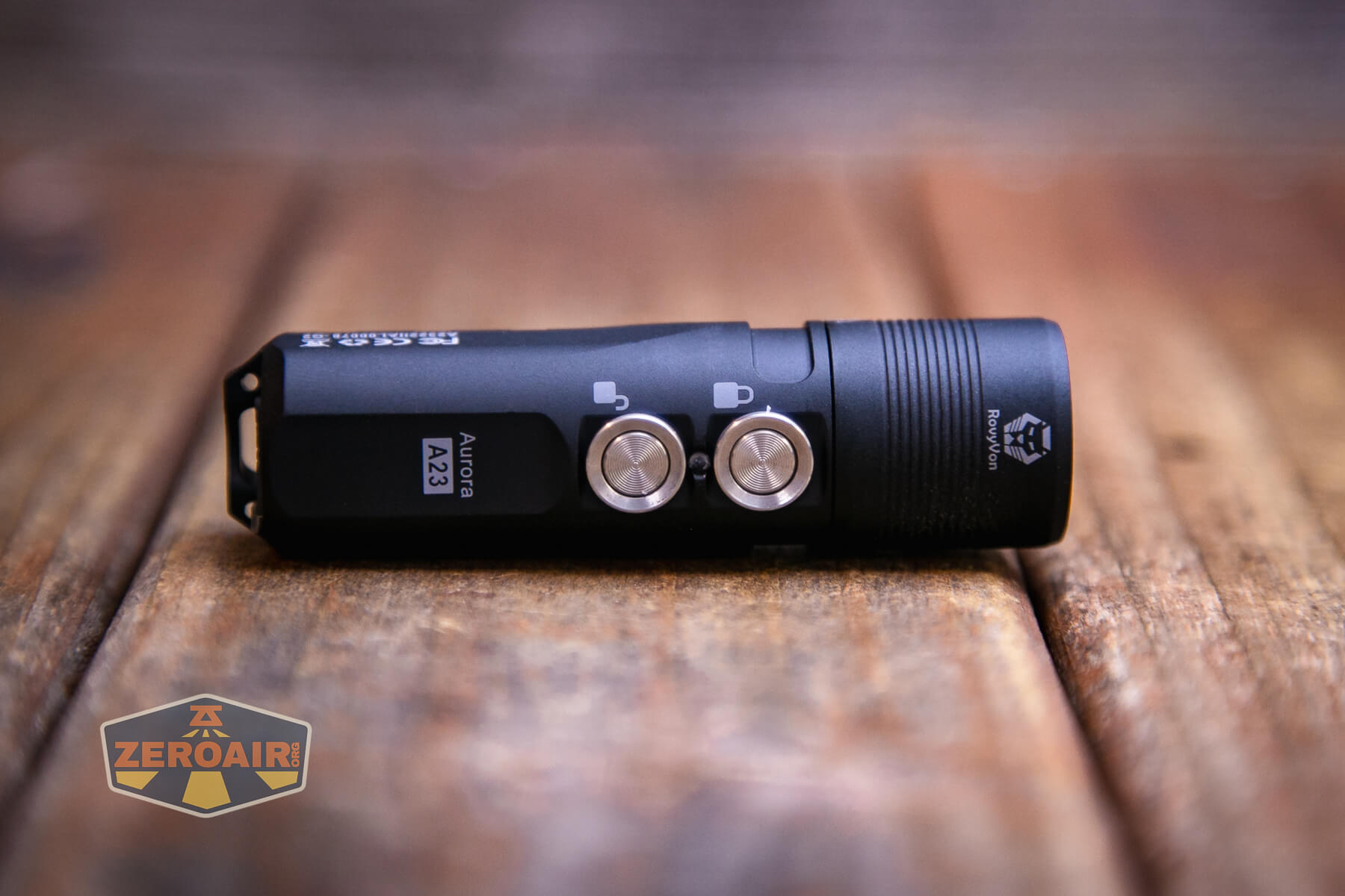RovyVon Aurora A23 Gen 2 flashlight dual e-switches