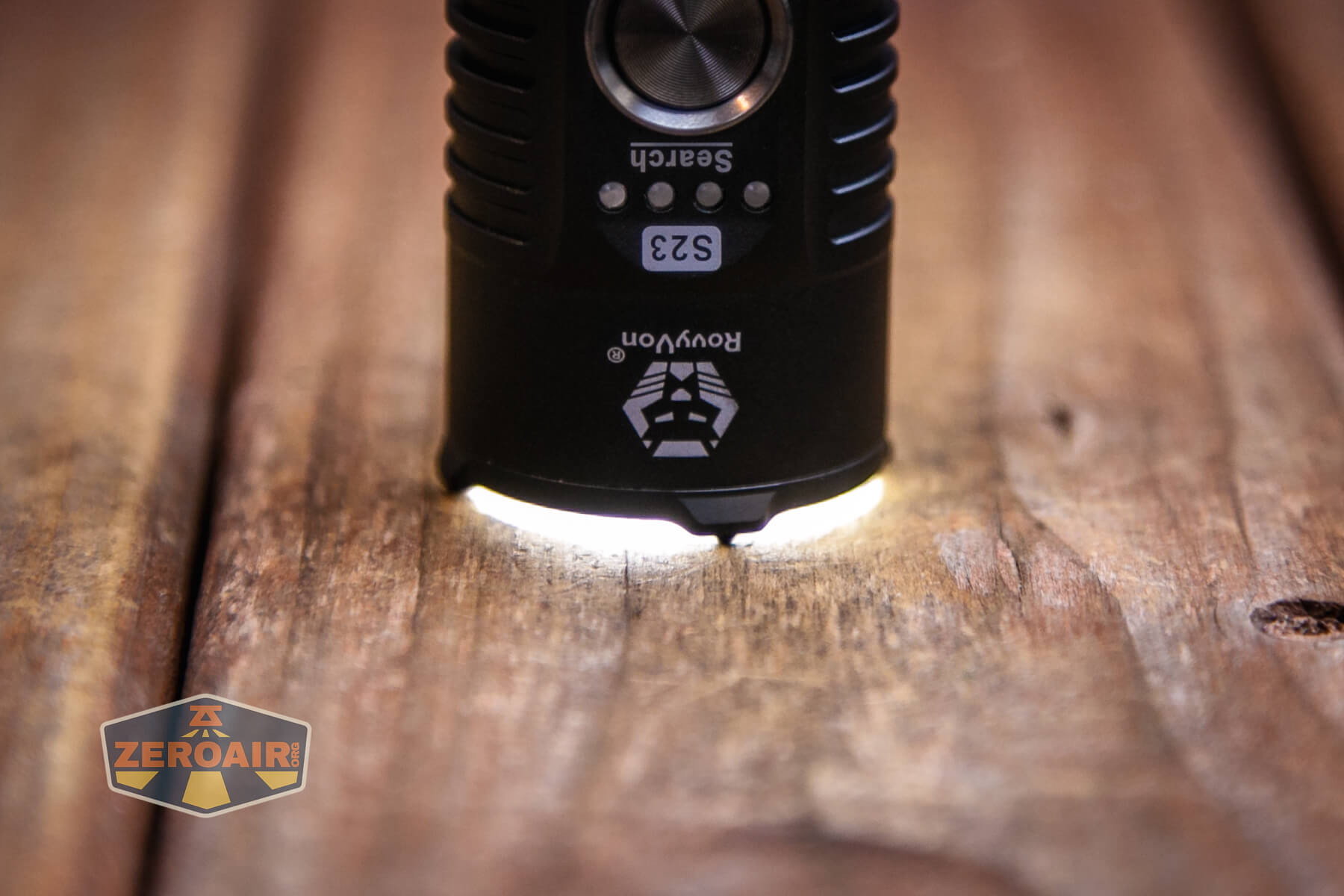 RovyVon Search S23 flashlight strike bezel