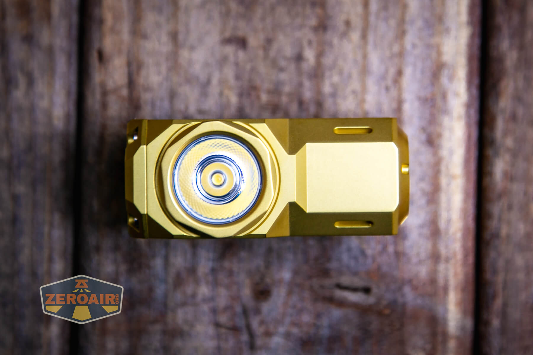 Wuben X-0 Knight brass flashlight fresh out of sealed baggie