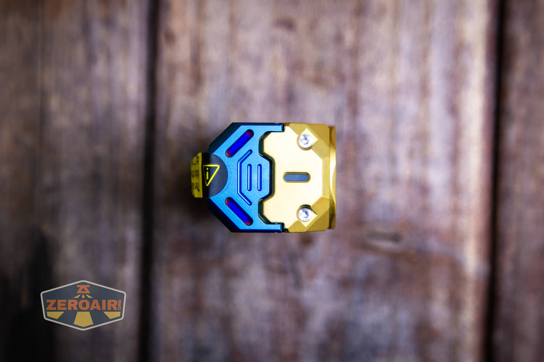 Wuben X-0 Knight brass flashlight fresh out of sealed baggie