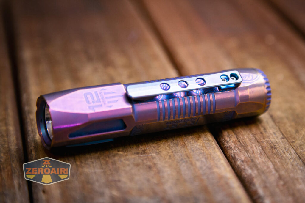 JETBeam Jet-ST Personal Flashlight pocket clip