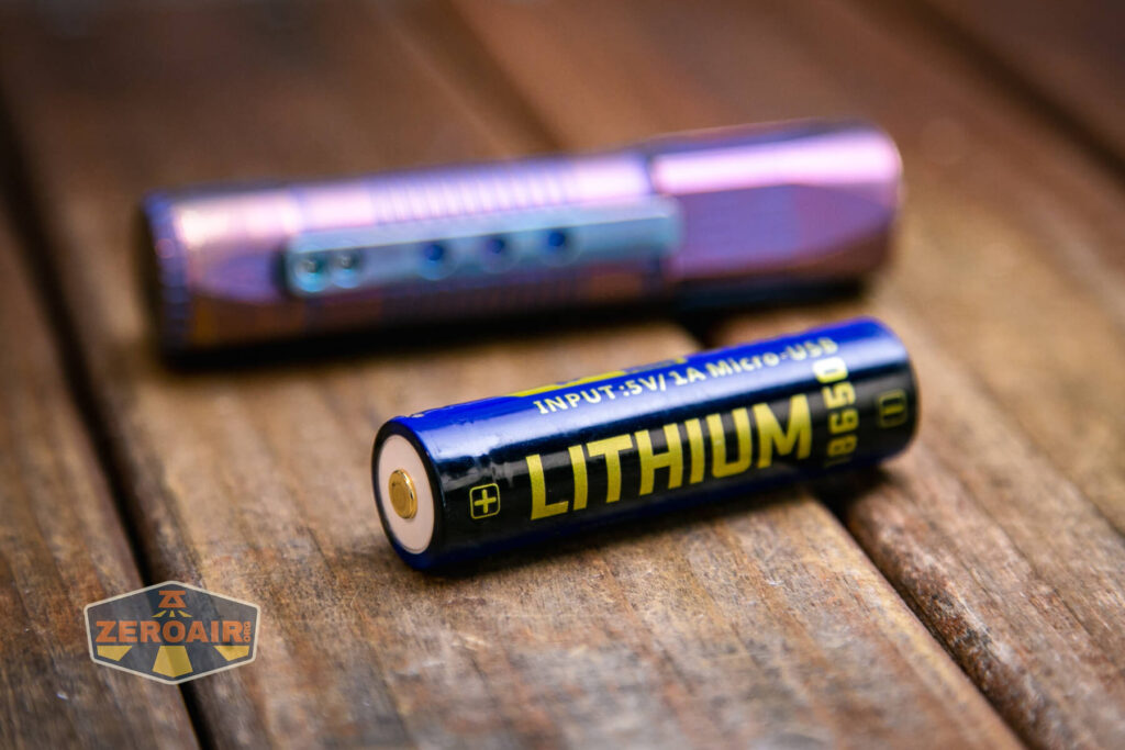 JETBeam Jet-ST Personal Flashlight with included 18650