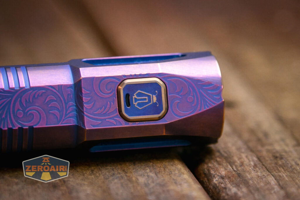 JETBeam Jet-ST Personal Flashlight e-switch detail