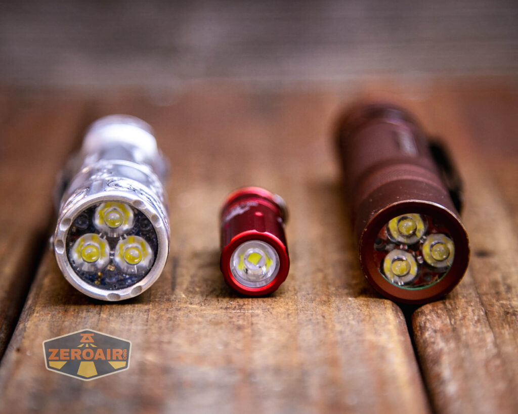 with standard sized lights